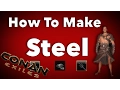 Conan Exiles HOW TO MAKE STEEL