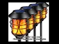 TomCare Solar Lights Metal Flickering Flame Solar Torches Lights