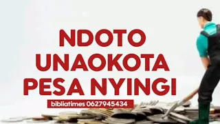 UKIOTA NDOTO UNAOKOTA PESA NYINGI HII NI MAANA YAKE 
