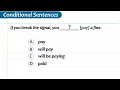The Conditionals Quiz 1 by Quality Education English Grammar Quiz - Conditionals 0 1 2 3