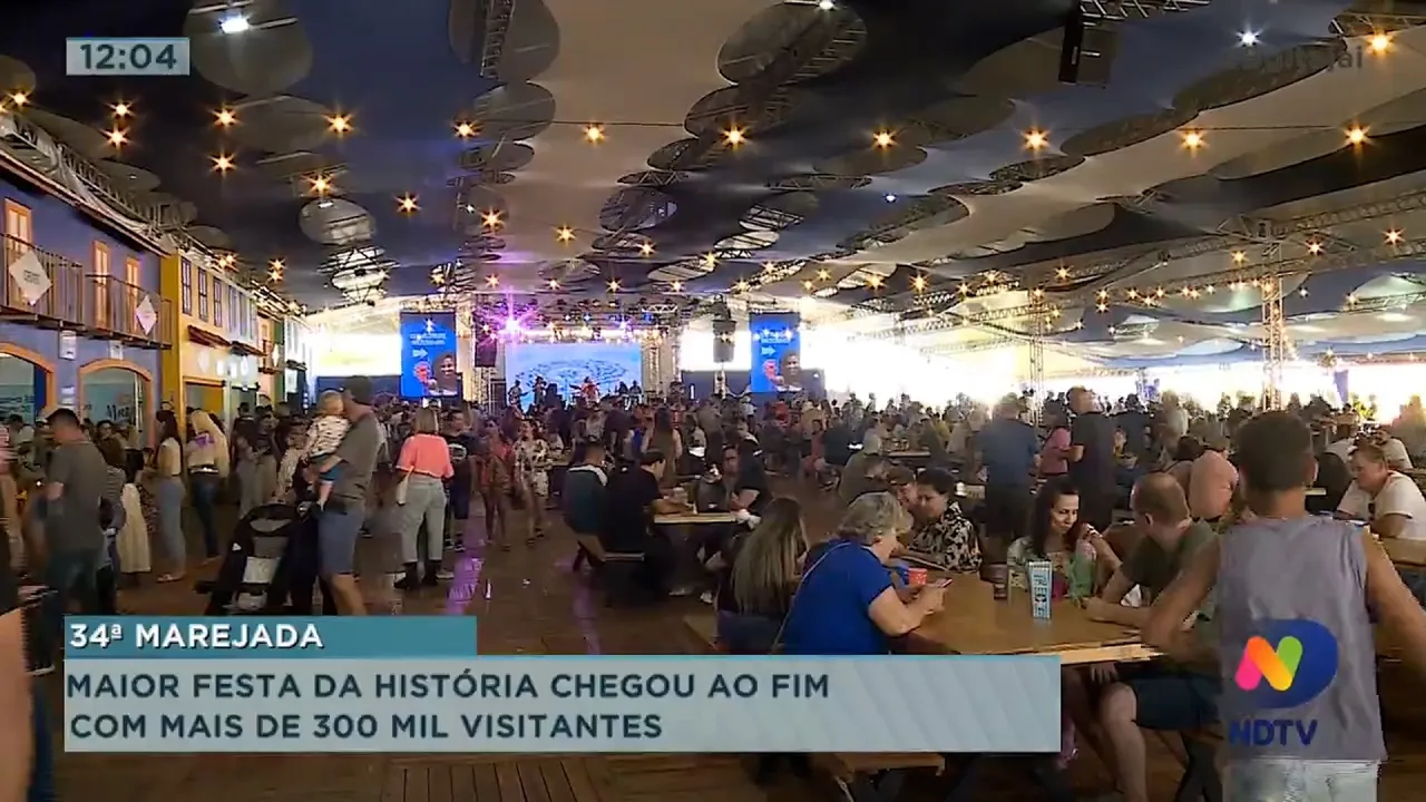 34ª Marejada - Maior festa da história chegou ao fim com mais de 300 mil visitantes