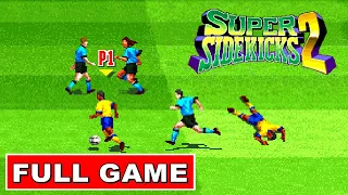 SUPER SIDEKICKS 2 THE WORLD CHAMPIONSHIP FULL GAMEPLAY BRAZIL ARCADE NO COMMENTARY SERGIO GAMER 