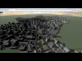 WebGL ThreeJS Render huge city model 12 fps