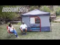 Ozark Trail ConnecTent 6 Person Canopy Tent Straight Leg Canopy Sold Separately