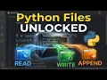 Python File Handling for Beginners Read Write Append