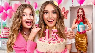 حفلة عيد ميلادي ال١٥ التي أحلم بها تبن تني أم غنية وأم فقيرة 