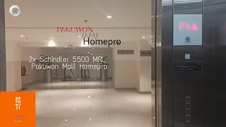 2x schindler 5500 mmr pakuwon mall homepro surabaya