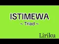 Download Lagu Istimewa TRIAD | Lirik