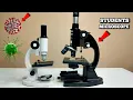 Educational Microscope For Students Unboxing Testing - Compound Microscope