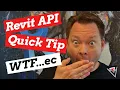 Filtered Element Collector QuickTip