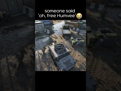 'oh s**t, free Humvee' 😭 #wardogs