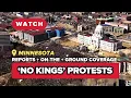 Full coverage 4 hours of No Kings rally at the Minnesota State Capitol in St Paul