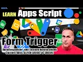Google Form Submit Capture onSubmit custom Google Apps Script Code Create custom Logger Lesson