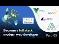 Database security while inserting updating deleting database record Full stack web development - 5