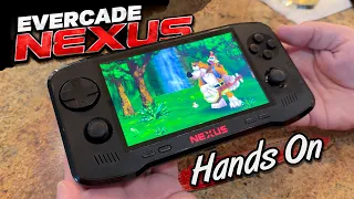 Evercade Nexus HANDS-ON! Blaze's BEST Handheld Yet?