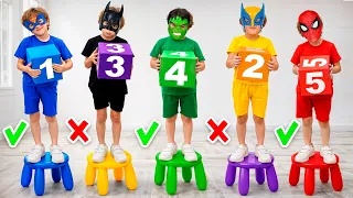 Superhero Team Challenge + More Adventures for Kids