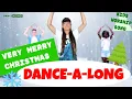Very Merry Christmas // SING \u0026 DANCE-A-LONG VIDEO / With Motions Actions and Lyrics
