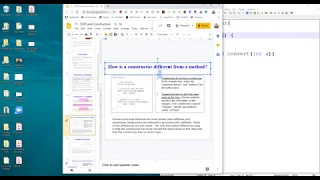 Java 11 - OOP Contructors and Overloading