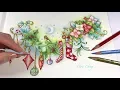 MERRY CHRISTMAS Johanna s Christmas Coloring Book Chris Cheng