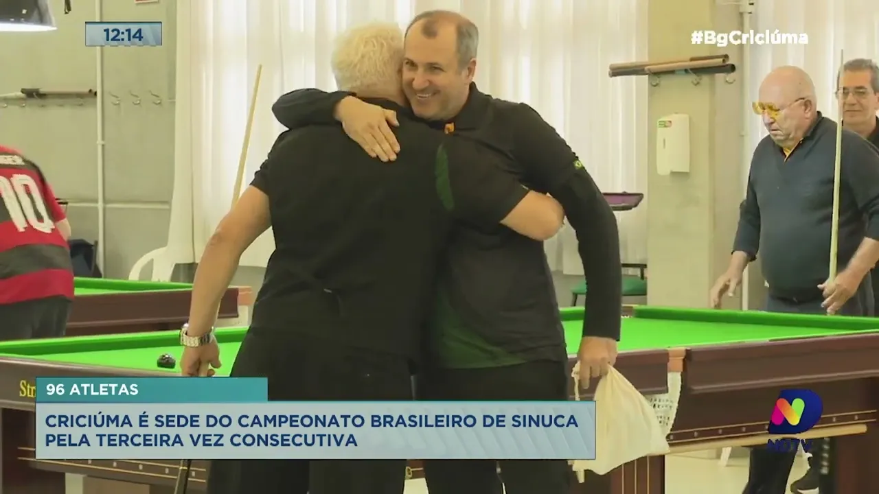 Campeonato Brasileiro de Sinuca: atletas de todo o país participam da competição no Mampituba Clube