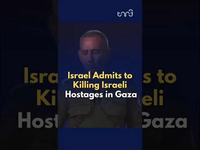 ⁣Israel admits they killed three Israeli hostages by mistake after realizing they weren't Palestinian