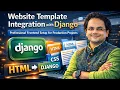 Website Template Integration with Django LAB-1 Professional Frontend Setup for Production Projects