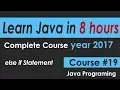 Java Programming Tutorial 19 else if Statement -