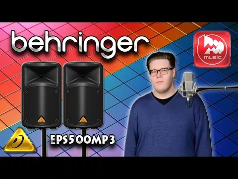 Download MP3 BEHRINGER EPS500MP3 - доступный комплект из двух колонок с микшером