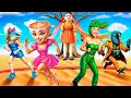 Download Lagu Ballerina Cappuccina vs Giant Squid Game Doll! Italian Brainrot in Squid Game 3!