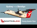 THE ONLY FLIGHT TO BENDIGO QantasLink SYD-BXG QF1409