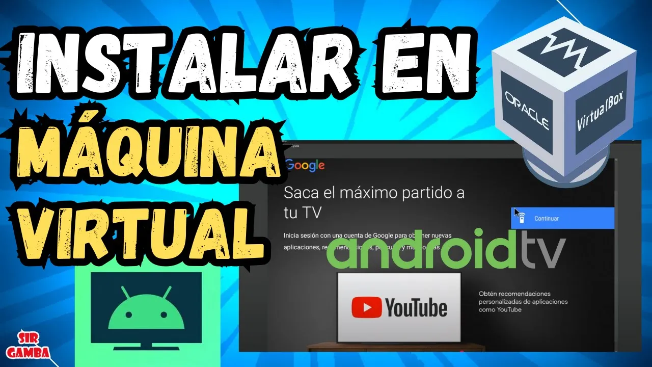 📺 Como Instalar Android TV en VirtualBox 🔥 Android TV x86 Pie en PC Paso a Paso