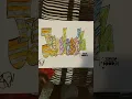 Here I colored in this Juneteenth coloring page