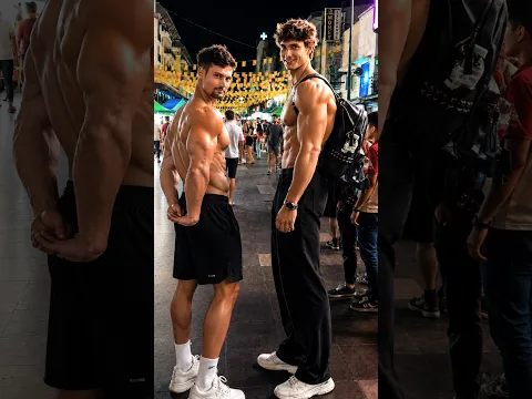 🔥 Fit Physique Men Leave Everyone Staring in Public! #streetstyle #outfit