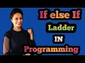 If else if statements in C C JAVA PYTHON C Tutorial for beginners