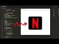 How to draw Netflix logo using python turtle Netflix logo Python turtle graphics