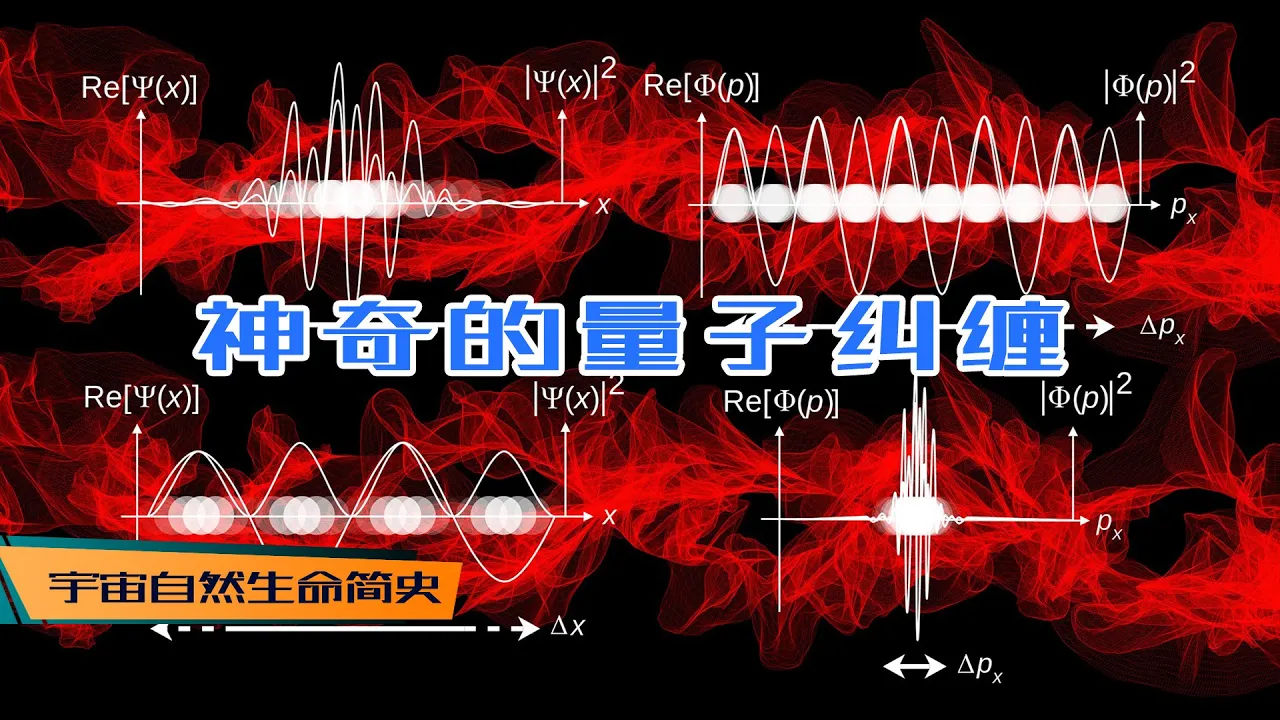 内容硬核 :什么是神奇的量子纠缠,必须得先从“EPR 实验”讲起。|《宇宙自然生命简史》第二十三集