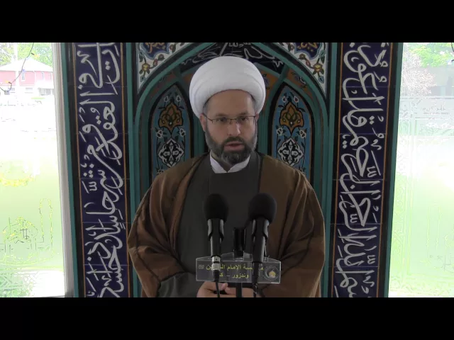 ⁣تزودوا بالتقوى - خطبة الجمعة الاولى - 13 شعبان 1437