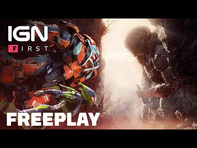 Anthem: 8 Minutes of Freeplay Expedition Gameplay (World Events, Lore, and Bosses) - IGN First
