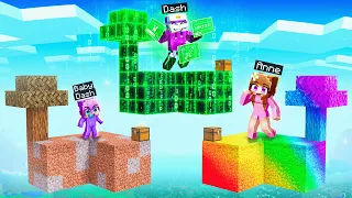 NOOB vs PRO vs HACKER Island in Minecraft!