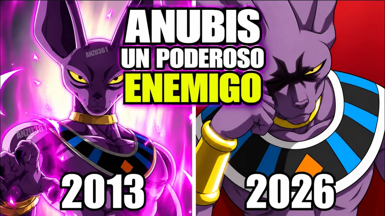 ¿QUIEN ES ANUBIS? UN PODEROSO ENEMIGO | Dragon ball super Beerus