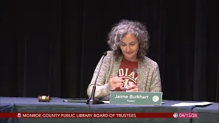 MCPL Board of Trustees April 15 2026