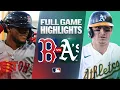 RED SOX vs ATHLETICS Resumen del juego completo 27 de julio Temporada 2026 de la MLB