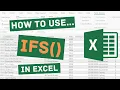 How to Use the IFS Function in Excel