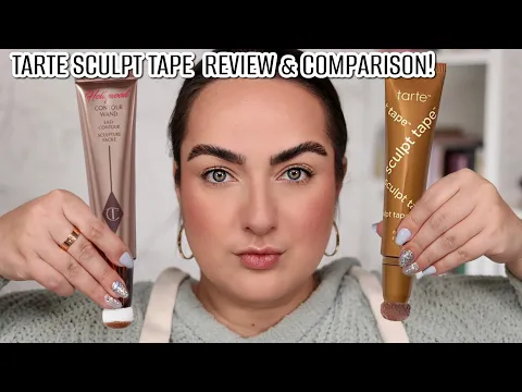 Download MP3 NEW TARTE CONTOURING SCULPT TAPE VS CHARLOTTE TILBURY CONTOUR WAND!