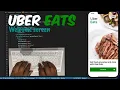 Recreating the Uber Eats Welcome Screen in React Native ASMR Coding