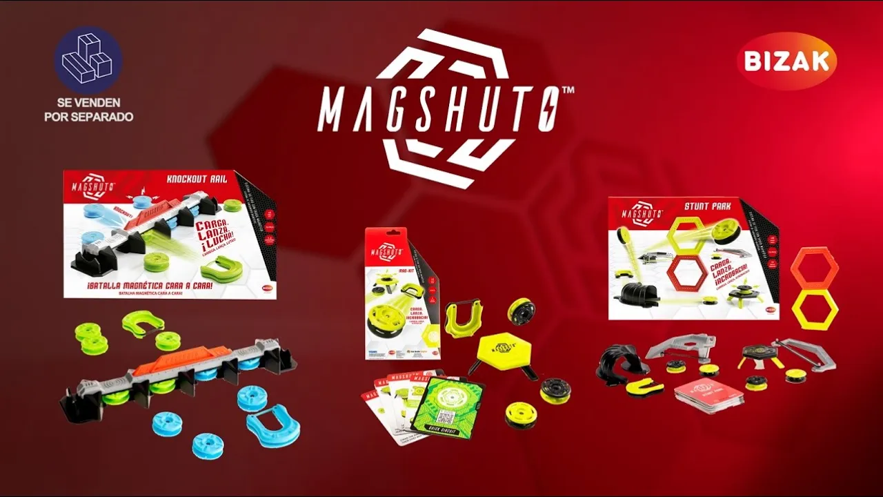 BIZAK OFICIAL — Magshuto Magnetic Toys - Mag Kit & Stunt Park (YouTube video ad)