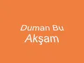 Duman - Bu Akşam