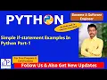 PythonForEngineers22 Simple if Statement Examples How To Use if Statement In Python