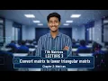 L-3 Convert matrix to lower triangular matrix 12th important questions mathsboostertejas