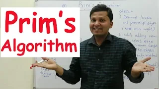 Prim s Algorithm for Minimum Spanning Tree Graph Theory